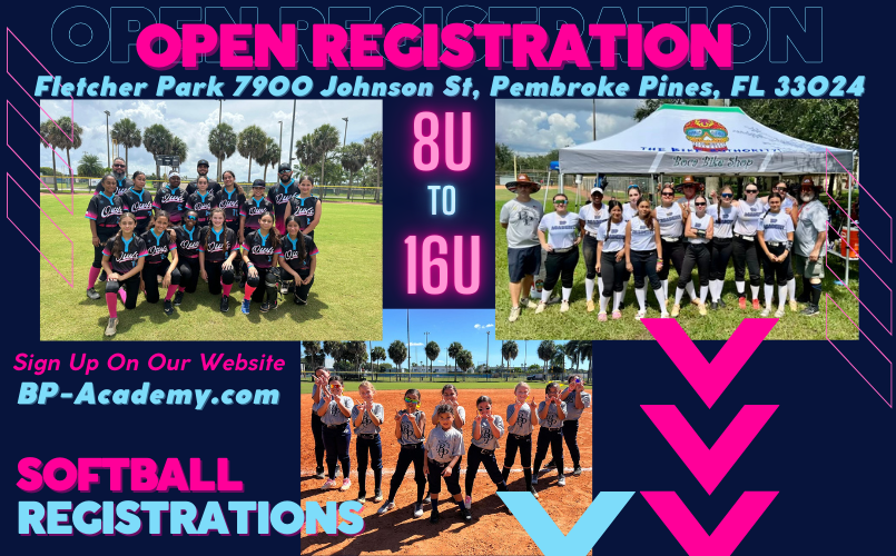 2025 Spring Girls Softball Rec Registrations Has Opened