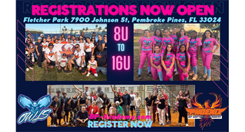 Girls Spring Rec Softball Registrations Have Officially Opened