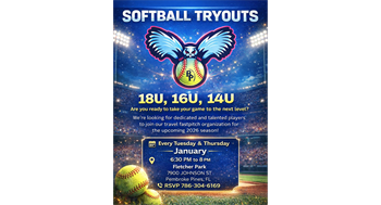 Travel Ball Tryouts Are In Full Effect