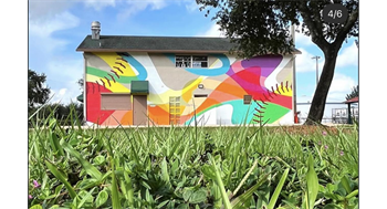 Check Out Out New Mural